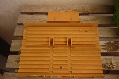 Subbuteo brown grandstand - subbuteo,