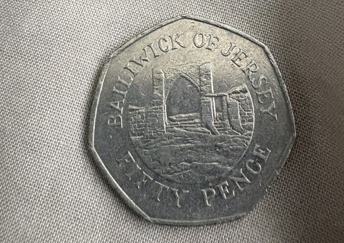 50p coin bailiwick - 50p, coin.