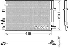 DENSO CONDENSER UNIT DCN01024