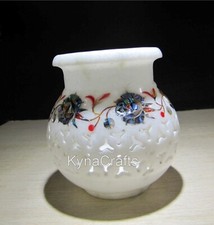 4 Inches Flower Pot Inlaid