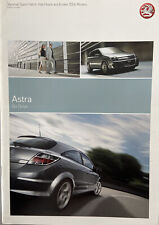 2006 Vauxhall Astra Range 41 Page Brochure Inc SXi & SRi 2.0 Turbo