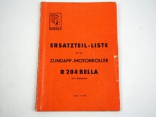 Zündapp r204 bella scooter - bella,