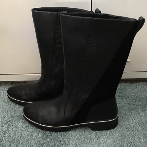 Fitflop black leather calf - leather,
