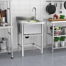 Single Bowl Kitchen Sink with