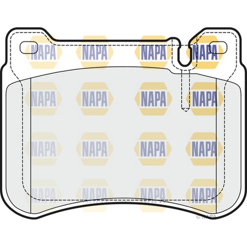 Brake pads set - brake, for