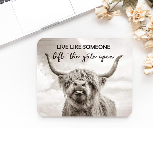 Highland cow anti slip - highland, desk