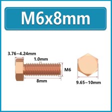 Hex Head Set Screws -T2 Copper
