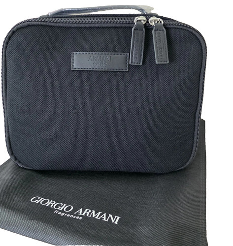 Giorgio armani black toiletry - armani,