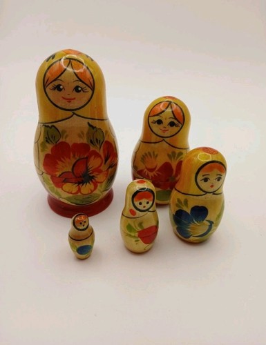 Vintage russian wooden - russian,