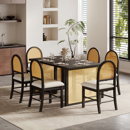 Piece farmhouse dining table - farmhouse,