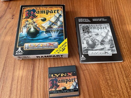 Rampart atari lynx complete - rampart,