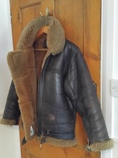 Cirrus sheepskin flying jacket RAF Irvin style size S