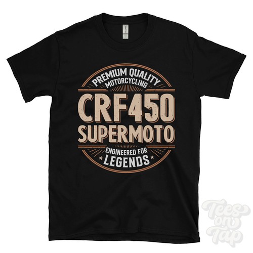Crf450 supermoto shirt - crf450, t-shirt