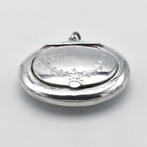 Antique solid silver - silver, powder