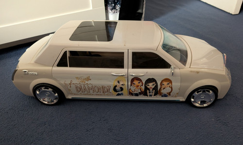 Bratz diamondz white car - diamondz,