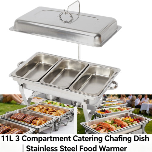 11l tray chafing dish - 3, buffet