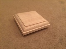 Solid Oak Newel Cap, Fence