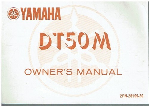 Yamaha dt50m original 1986 - dt50m,