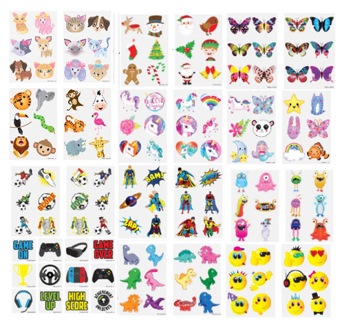 Kids temporary tattoos - 24,