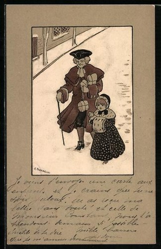 Artist postcard ethel - artist's,