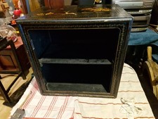 Decorative  Oriental Themed Cupboard ( Door Missing) 43 X 43 X 29 Cm