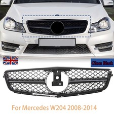 AMG STYLE GLOSS BLACK FRONT