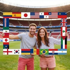 World flags photo - world, booth