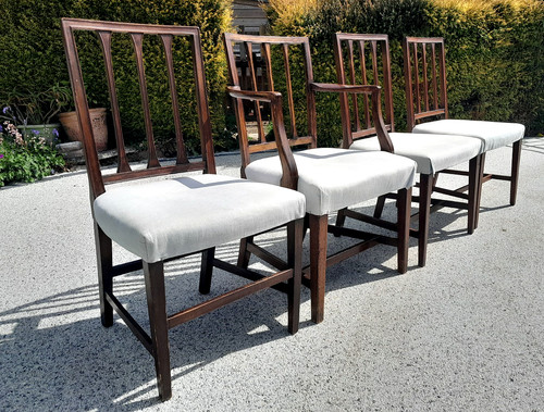 Set vintage oak mid - of,