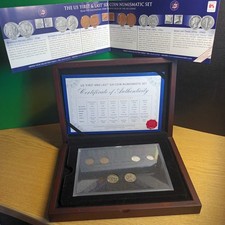Westminster USA Coin Collection +Box & COA US numismatic first & last 6 coin set