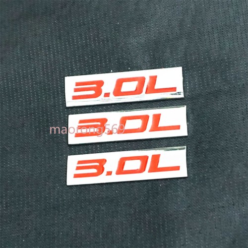 Chrome silver 0l - 3.0l, red