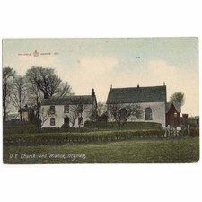 DRYMEN UF Church and Manse, Stirlingshire Postcard Reliable Series