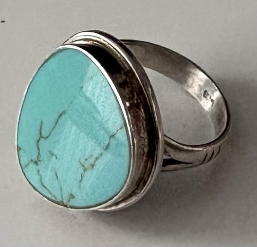 Superb solid silver ring - ring, size