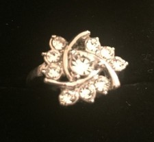 Brand New Diamante Ring 