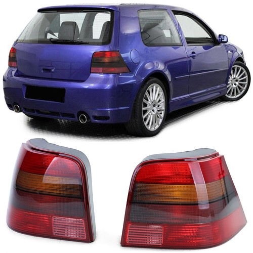 Rear lights red black - red,