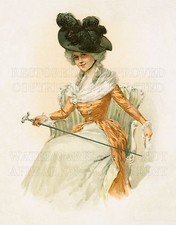 8x10 color print: French