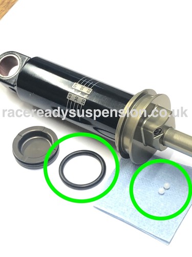 Rockshox bleed ball for shock - for,