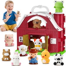 Farm Animal Toys for 1-4 Year