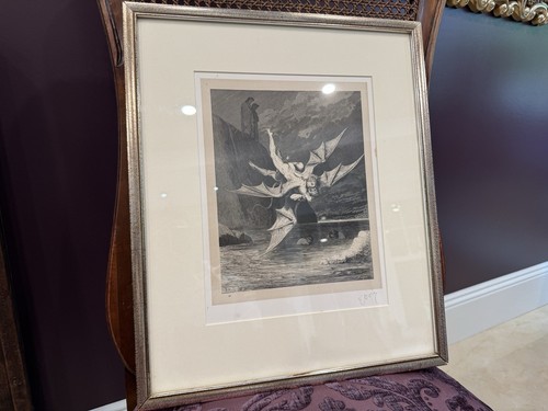 Rare gustave dore hand signed - dore,