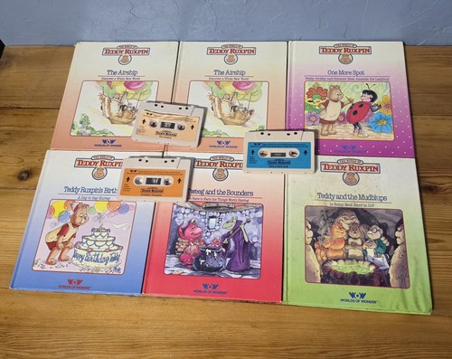 Teddy ruxpin book and cassette - book,