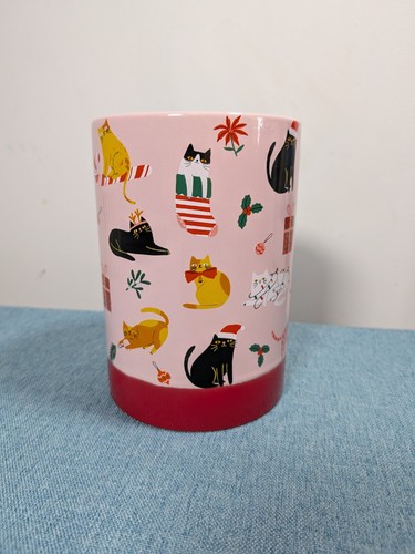 Christmas cats utensils - cats, jar