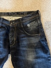 Men’s Police Jeans. Blue