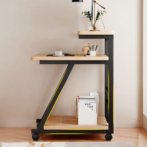 Computer desk tiers - 3, rolling