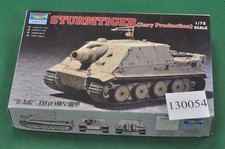 1/72 scale WW2 trumpeteer sturmtiger early production german tank model (130054)