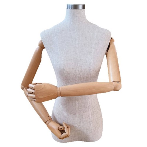 Mannequin torso with wooden - torso,