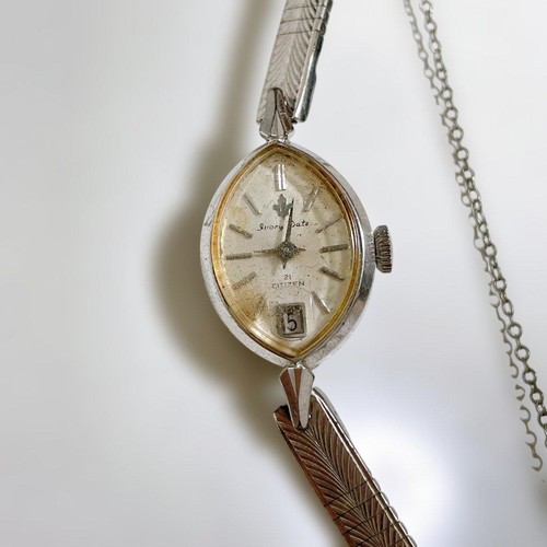 Citizen ivory date - date, hand-wound