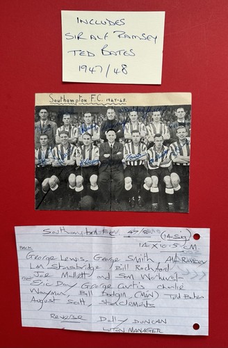 Rare fully signed squad - rare,