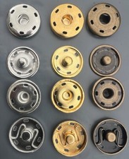 8mm-30mm Large Press Studs Snap Fasteners Poppers Buttons Sewing Fastener K130