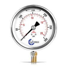 4" Pressure Gauge, Stainless