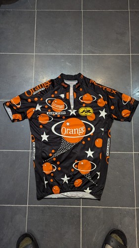 Vintage retro orange bikes - retro,