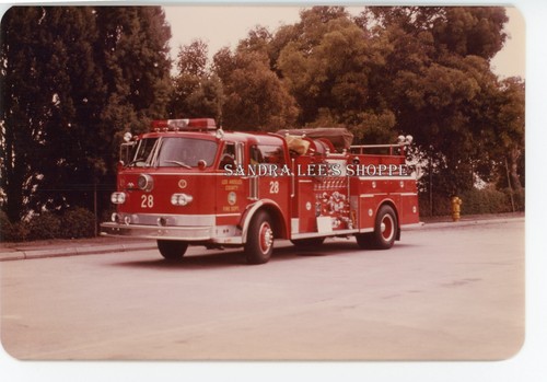 Fire truck engine los - truck,